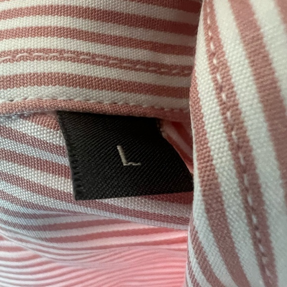 Pink Ferragamo Button down. Mens L - Picture 4 of 4
